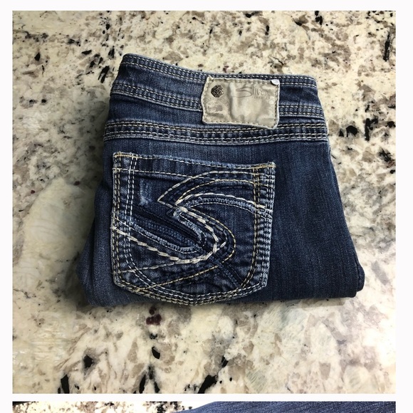Silver Jeans Denim - Silver Twisted Capri Ankle Jeans W29 / 8
